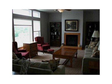 Great Room. Huge living room w/ gas fireplace and 