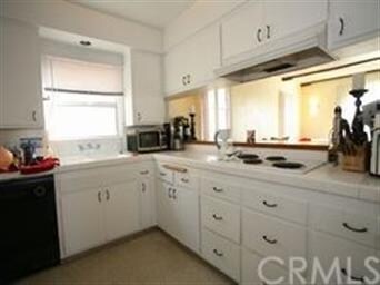 View of the upstairs kitchen