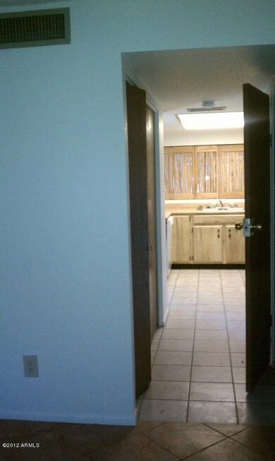 View from the front door