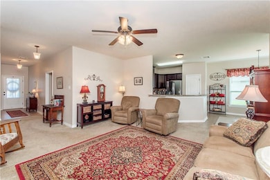 Entrance / Foyer & living room