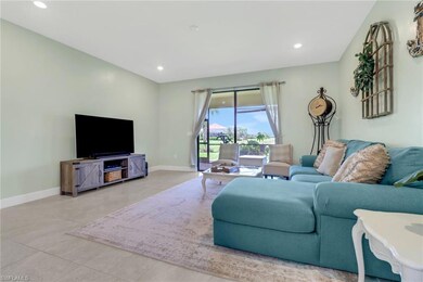 Living room featuring recessed lighting