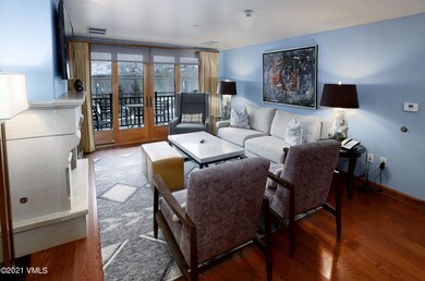 Living Room in unit A