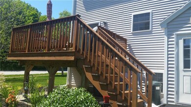 STEPS TO 12'X12' DECK.