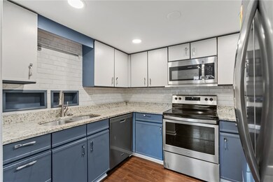 Modern and sleek updated kitchen