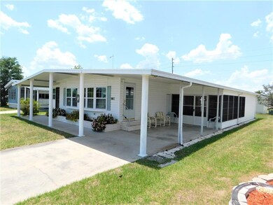 Carport and Florida room.