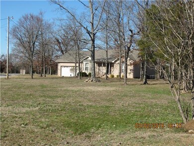 View of 1860 Fayetteville Hwy from the Road... Lot of Front Yard...