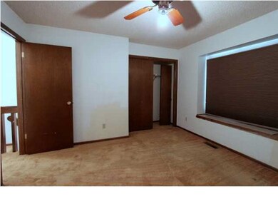Master bedroom with attached bath