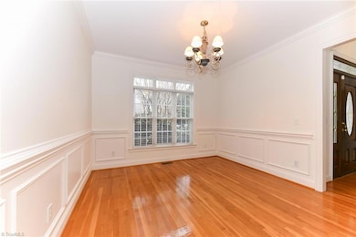 Spacious Dining room.