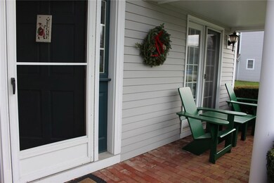 Lovely front patio to relax and enjoy the tranquil