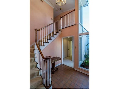 Stairs. Beautiful staircase and entry.