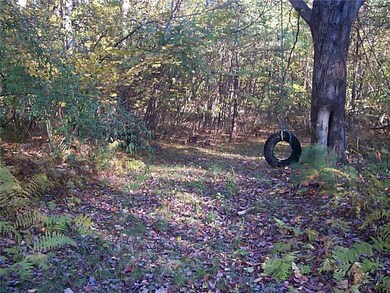 Exterior Back. Early fall scene of trail!
