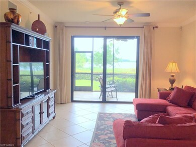 Rear lanai entry and living room