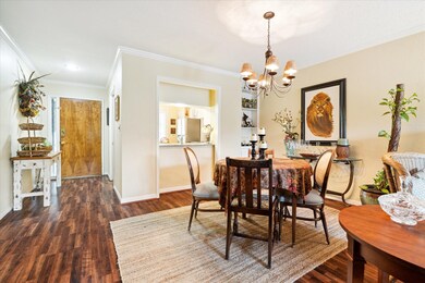 View from Dining area looking towards Kitchen and