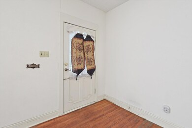 Foyer featuring hardwood / wood-style flooring