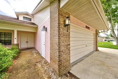 walkway to front door