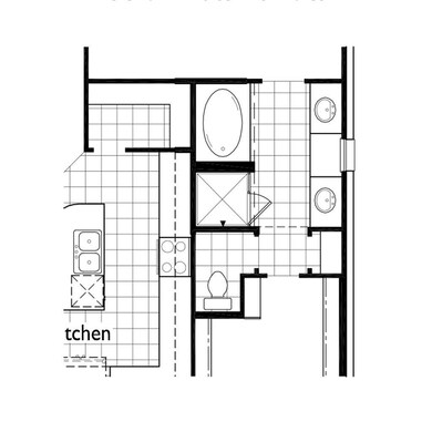Master Bath w/ Separate Shower
