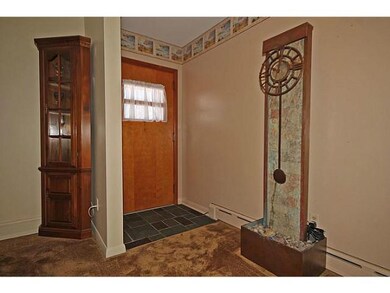 Foyer. Enter into the living room with an open flo