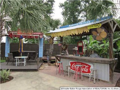 Tiki Bar / hot tub