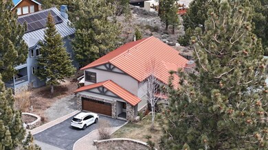 Aerial view of home
