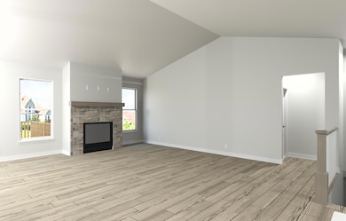 CH_Lot 32_Kendal 3 Car_Great Room Render