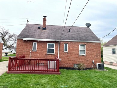 Deck back of house