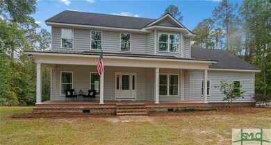 Welcoming front porch!