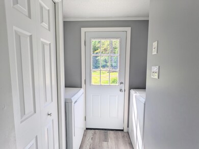 entry with laundry