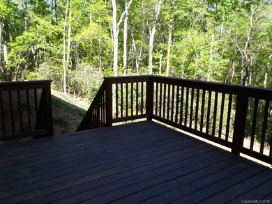 Deck right off of kitchen/breakfast area