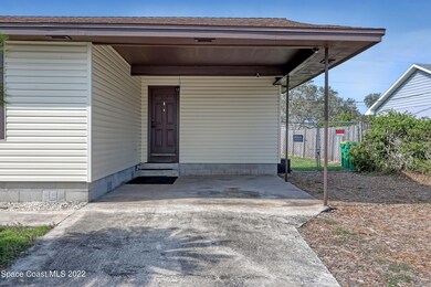Carport Enterance