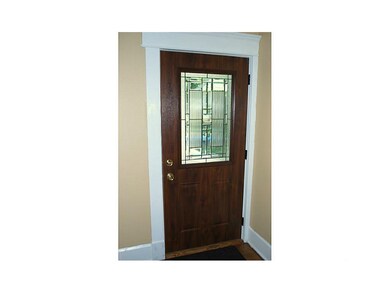 Entryway. Front door