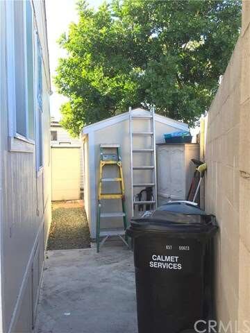 Storage Behind the Home and a view of the over siz