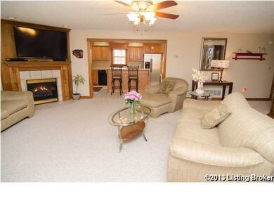 Family Room with Fireplace