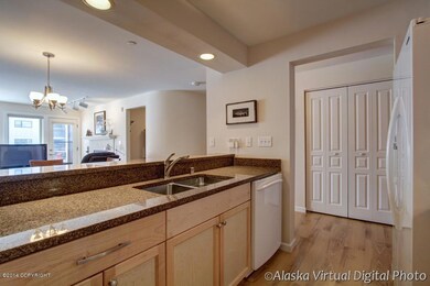 Open to living and dining