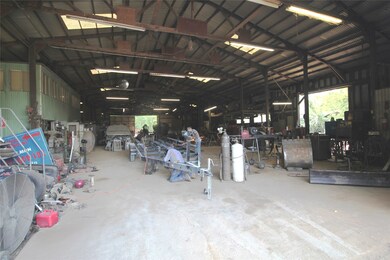 Warehouse Interior - Wood Frame with Metal Siding