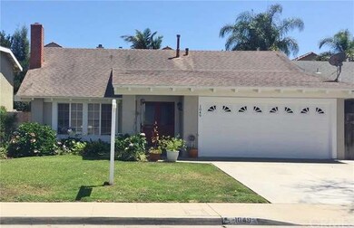 Front of the home ...