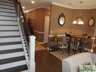 Oak Treads on Stairs