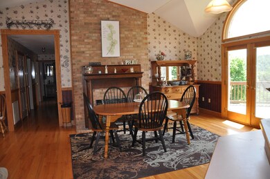 Dining Area with access to deck
