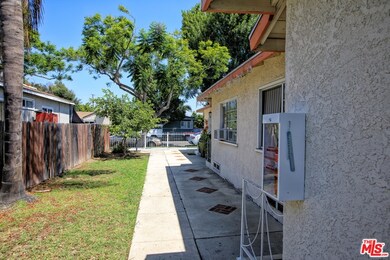 View from parking to front