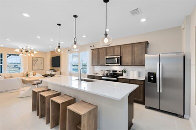 Model Home Design Only. Pictures and furnishings are for illustrative purposes only. Elevations, colors and options may vary. Furniture is for model home staging only.