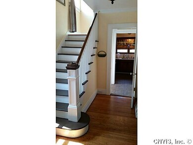 Foyer. Gorgeous hardwoods throughout the whole hou