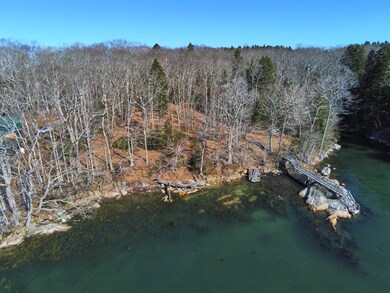 Log home and pier