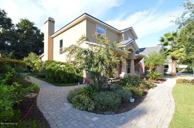 Paver walk way