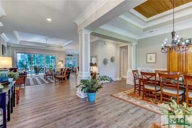 Foyer Overlooking Formal Dining Room & Living Room