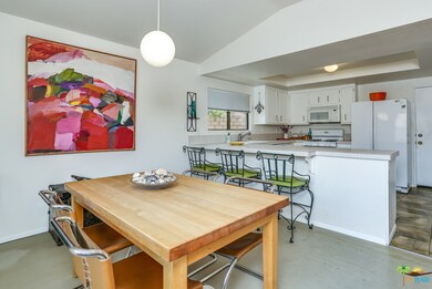Dining area and breakfast bar