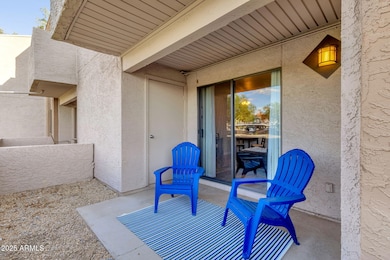 Additional storage off patio