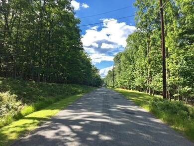 Deer run looking west