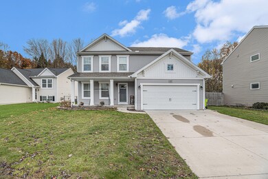Front of House with Driveway