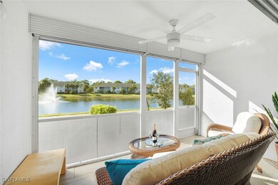 Sunroom / solarium featuring ceiling fan and a wat