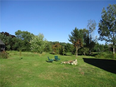 Large level back yard