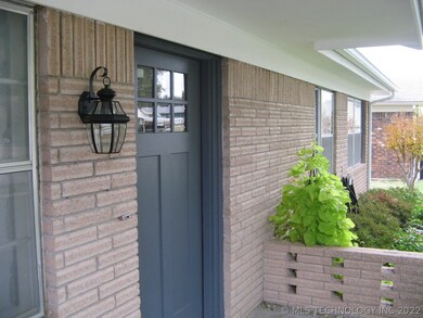 New front door and light.  Nice covered front porch.